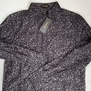 Aqua Blu Australia Carter Resort Silk Blend Shirt